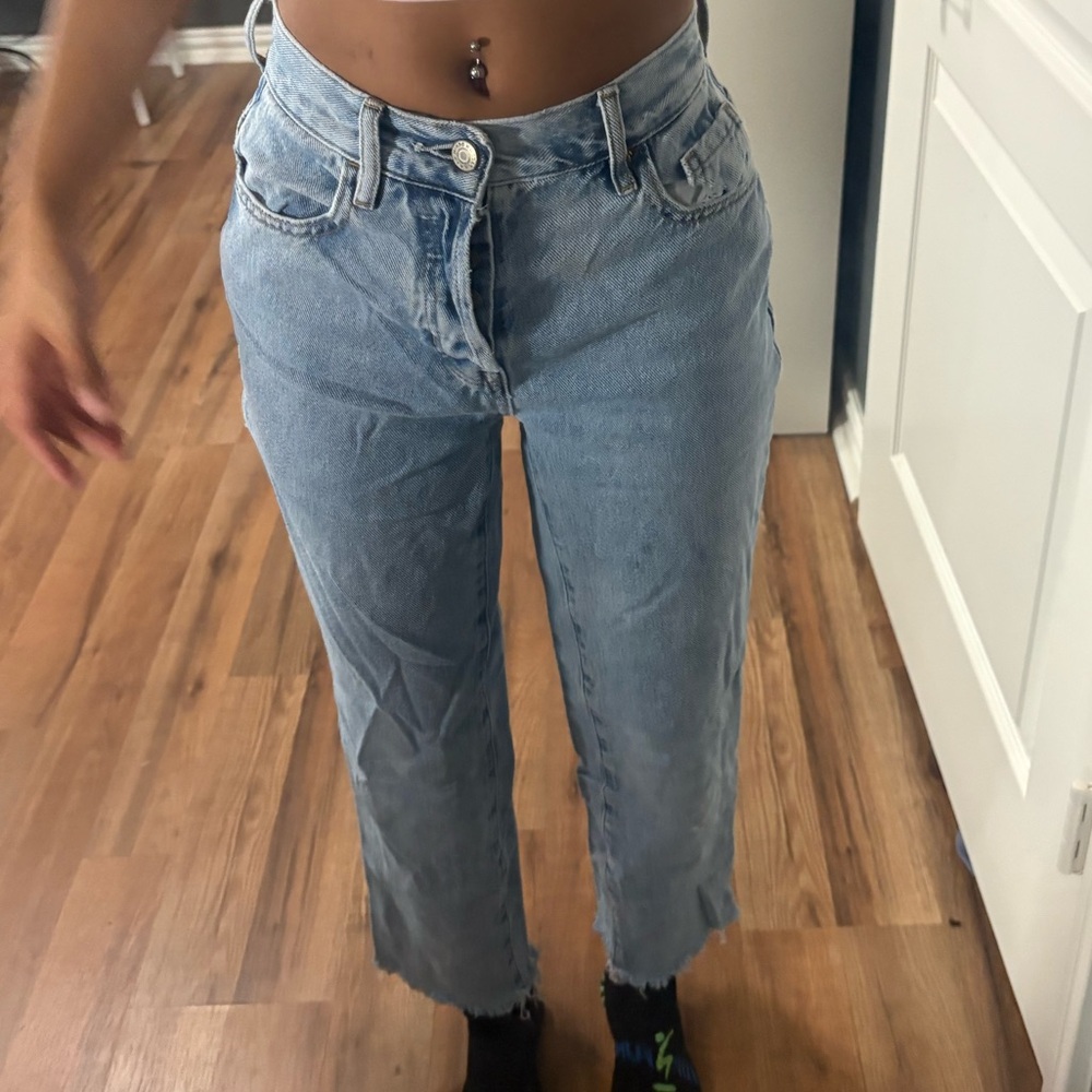 Light Blue Denim Jeans size 22